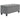 HOMCOM Sitzbank, Polsterbank mit Stauraum, leinenartiges Polyester, Kautschukholz, 100 x 40 x 44 cm, Hellgrau