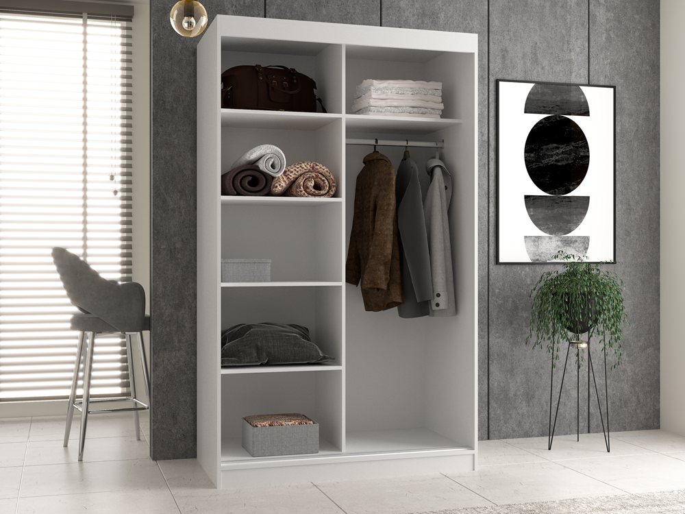 Kleiderschrank Iga 120C EICHE SONOMA – Produktabbildung 4
