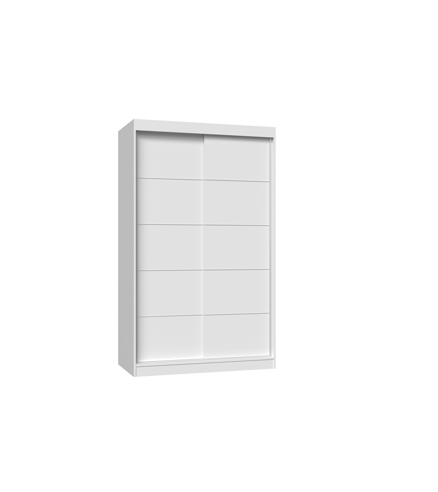 Kleiderschrank Iga 120C WEISS – Produktabbildung 2