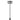 Solar Gartenlaterne mit 3 flammig Laterne Mast aus Edelstahl Solarlaterne mit LED 120 Lumen 51,5x47x182,5cm
