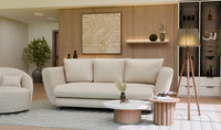 SOFA SARIS BEIGE SCHWARZER FUSS – Produktabbildung 4