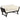 Outsunny Polyrattan Gartensofa 2 Sitzer Gartenmöbel Loungesofa Gartenbank Gartenliege klappbar Armlehnen
