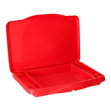 Kinderautotisch mit Staufach rot