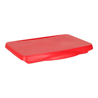 Kinderautotisch mit Staufach rot
