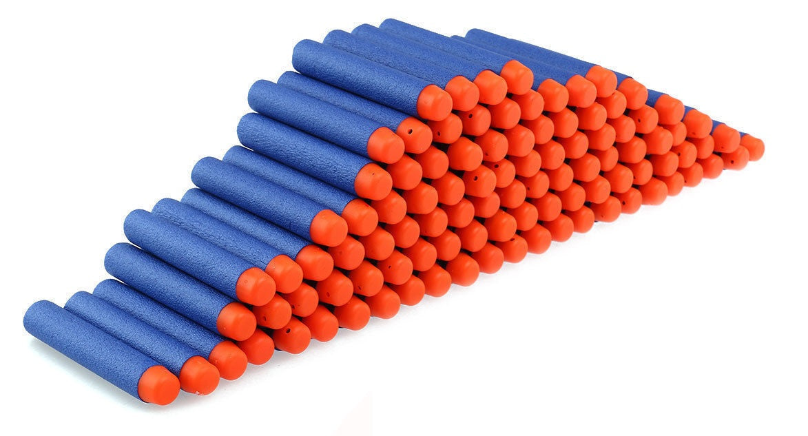 IKONKA NERF kompatible Abschusspfeile 10 Stück 7,2cm