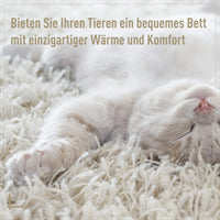 PawHut Rattan Katzenhöhle Katzenbett Katzenhaus mit Kissen Katzenzelt Haustierhaus für Katzen Hunde – Produktabbildung 7