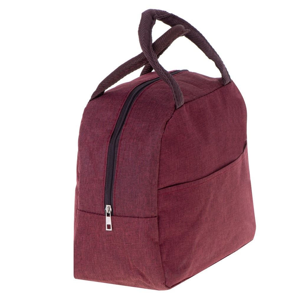 IKONKA Thermotasche für Mittagessen und Frühstück Isolierung rot – Produktabbildung 2