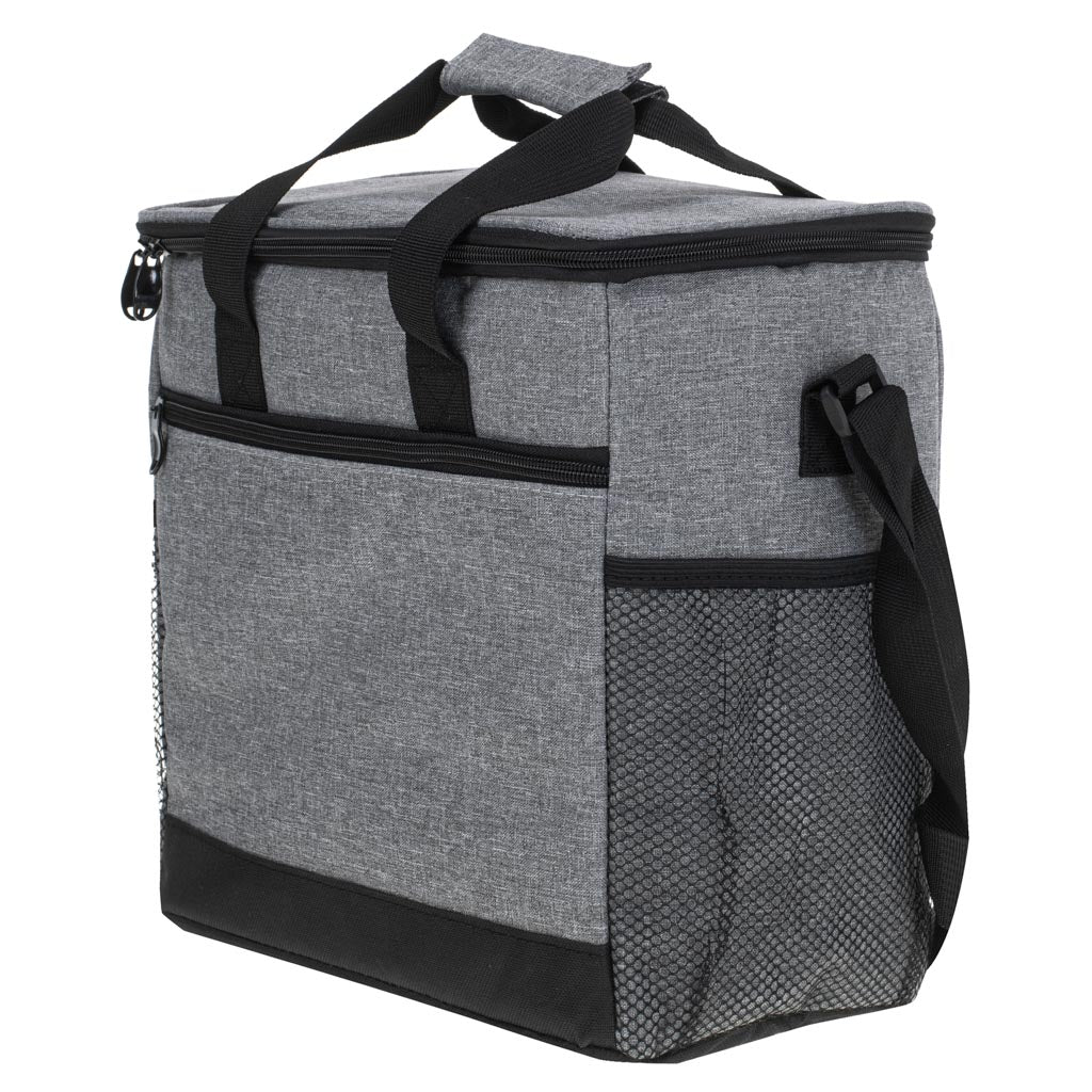 IKONKA Thermotasche für Mittagessen Essen Frühstück Isolierung Strand Picknick 16L grau – Produktabbildung 2