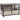 PawHut Hundebox, robust & stilvoll, 100x60x68cm, Walnussholz-Finish & Schwarz