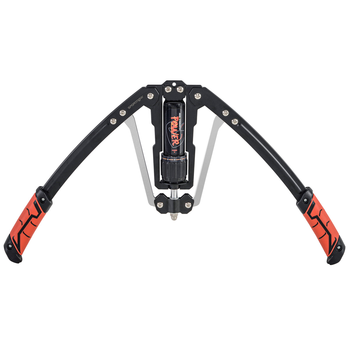 Power Twister 10-200kg Armtrainer Einstellbare Hydraulische Armtrainingsgerät 43 x 16 x 5 cm Schwarz+Rot