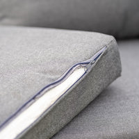 Gartenmöbelset DUISBURG Sofa Sessel Tisch ANTHRAZIT / BRAUN – Produktabbildung 11