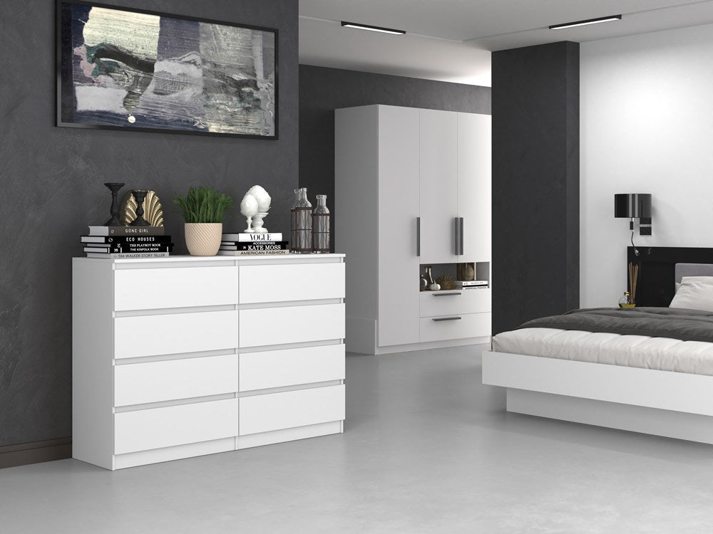 Kommode Malwa M8/140 WEISS – Produktabbildung 4