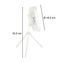 IKONKA Stehpultventilator 34 cm weiß – Produktabbildung 10
