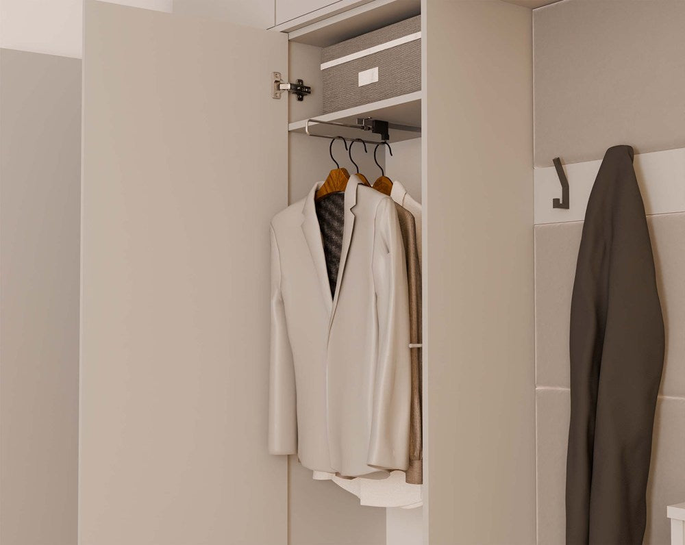 Garderobe Kleiderpaneel HAGA 1W KASCHMIR BEIGE – Produktabbildung 6