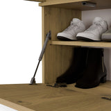 Garderobe Doppel-Kleiderpaneel HAGA II/2W EICHE ARTISAN – Produktabbildung 7