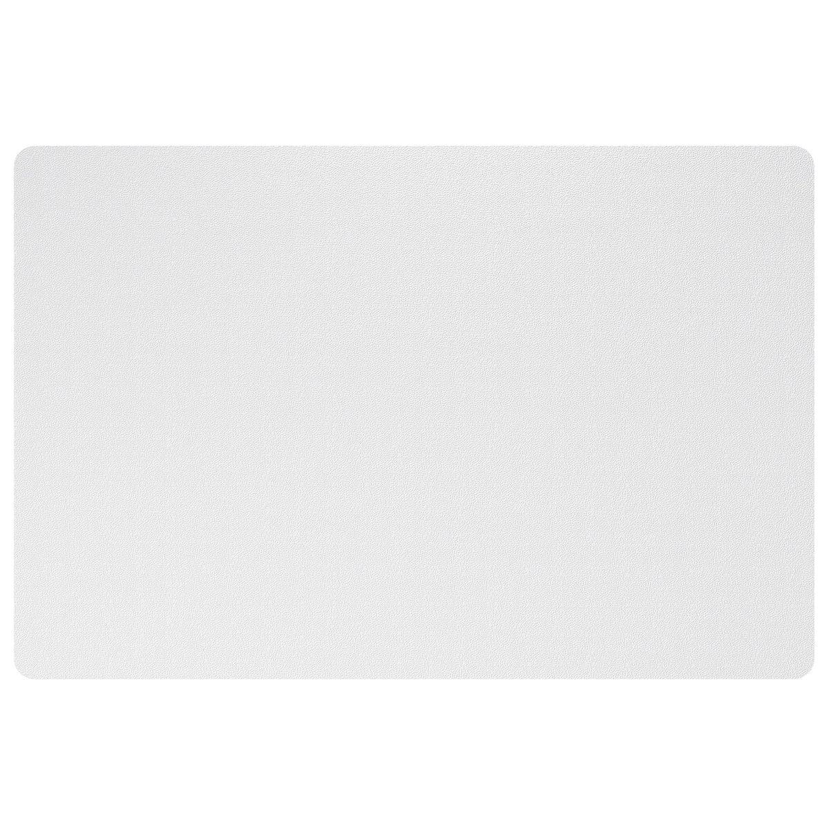 HOMCOM Bodenschutzmatte, rutschfest, 1,5mm dick, 100 x 150 cm, Transparent
