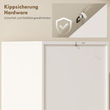 HOMCOM Küchenschrank, 5-Ebenen-Aufbewahrungsschrank, verstellbare Regale, für Wohnzimmer, Küche – Produktabbildung 6