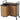 HOMCOM Wäschekorb Bambus 2 Fächer 120 L Wäschesammler mit Regal Ablage, Wäschebox Wäschesack, Rollbar