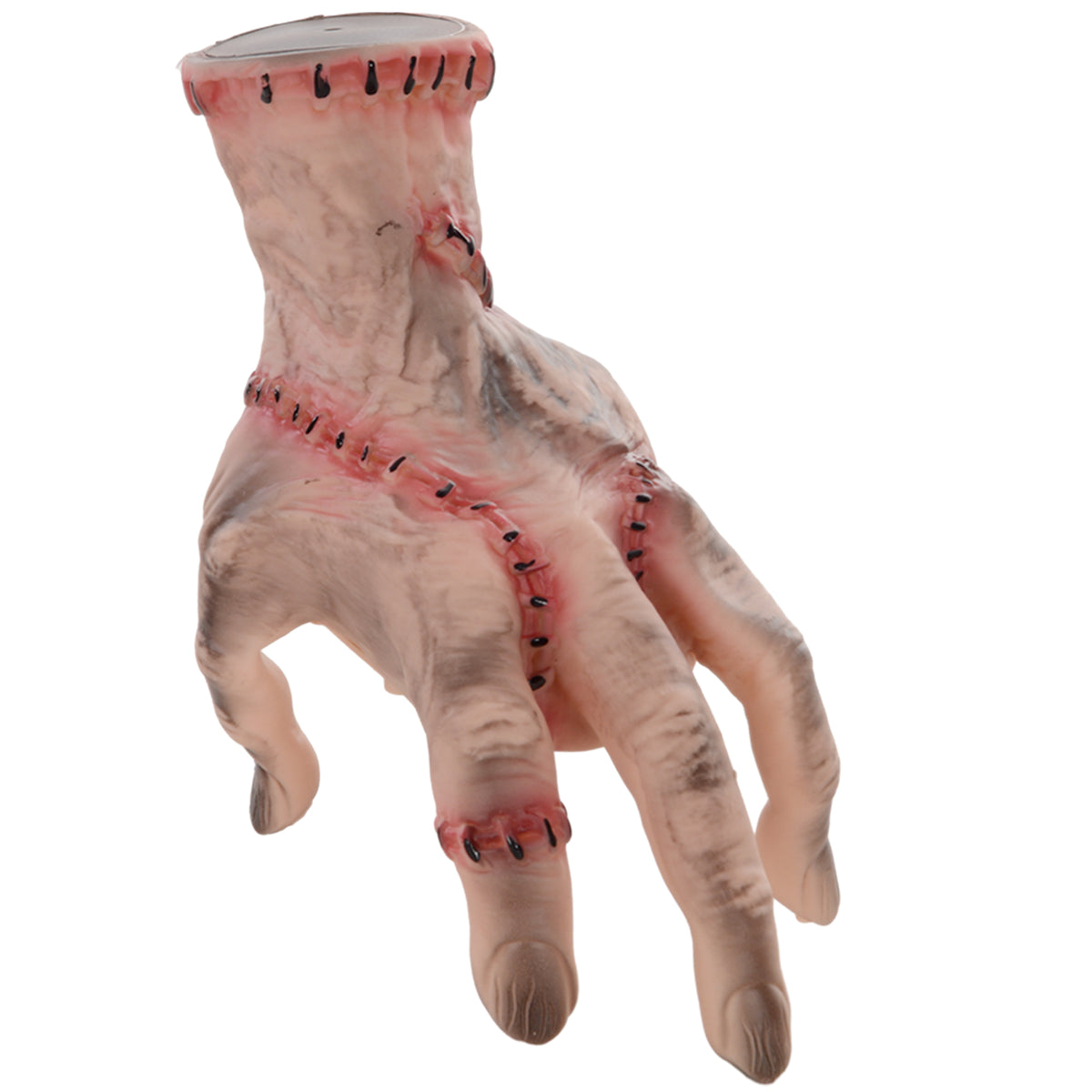 HOMCOM Horror-Hand, Helloweendeko, aktiviert mit Geräusche/Berührung, beweglich, Sound