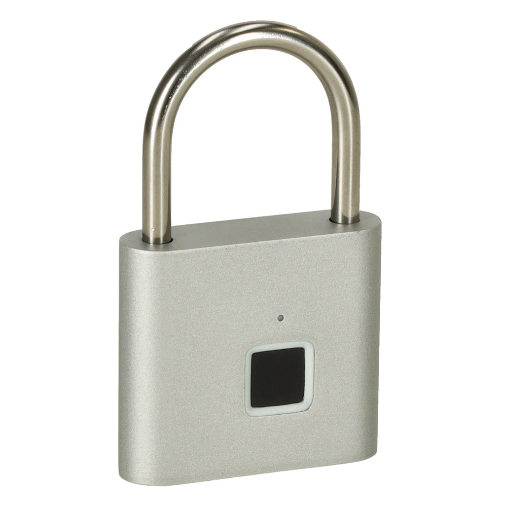 IKONKA Fingerabdruck-Vorhängeschloss smart electronic Kohlenstoffstahl – Produktabbildung 2