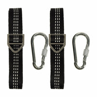 IKONKA Befestigungsset für Hängemattengurt + Karabiner – Produktabbildung 2