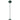 HOMCOM Stehlampe, runder Schirm, Fußschalter, langes Kabel, eleganter Look, Stahl, Grün