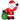 HOMCOM Weihnachtsdeko Aufblasbarer Weihnachtsmann Outdoor-Weihnachtsdekoration, inkl. Gebläse, 1,2 m, Rot +