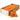Quality Decoration Reindeer Moss - Orange - 635g Box