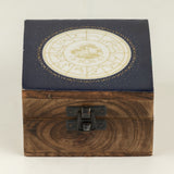 Small Enamelled Box -  Aquarius