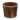 Small Nautical Display Tub - Brown 21x29cm