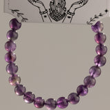 Petite Power Bracelet (17cmx6mm) - Amethyst