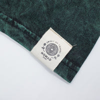 Nomad Sari Stonewashed Cotton T-Shirt - Tree of Life - Green - Medium