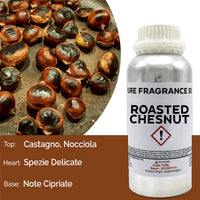 Roasted Chestnut Pure Fragrance Oil - 500ml