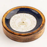 Stars Sign Mini Bowl & Incense Stick Holder - Scorpio
