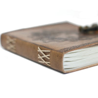 Leather Greenman Notebook (20x15 cm)