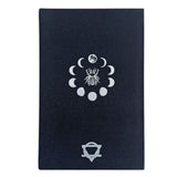 Black Gratitude Journal with Silver Lining - 120 pages - I am Thankful For