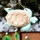 Aqua Turtle Carving and Copis Drop