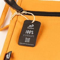 Canvas Tablet Pouch - Orange - 21x29cm