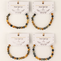 Petite Power Bracelet (17cmx6mm) - Dream Tigereye