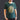 Nomad Sari Stonewashed Cotton T-Shirt – Hamsa – Green – Medium