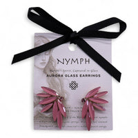 Soft Pink - Vintage Glass - Faries - Earrings