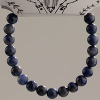 Petite Power Bracelet (17cmx6mm) - Sodalite