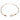 Crystal Gemstone Necklace Cord 45cm/18inch - Natural