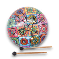 Happy Drum Multi Coloured - 17x13cm