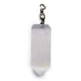 Selenite Obelix Pendent