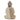 Hand Carved Buddha Statue - 40cm Welcome - Whitewash