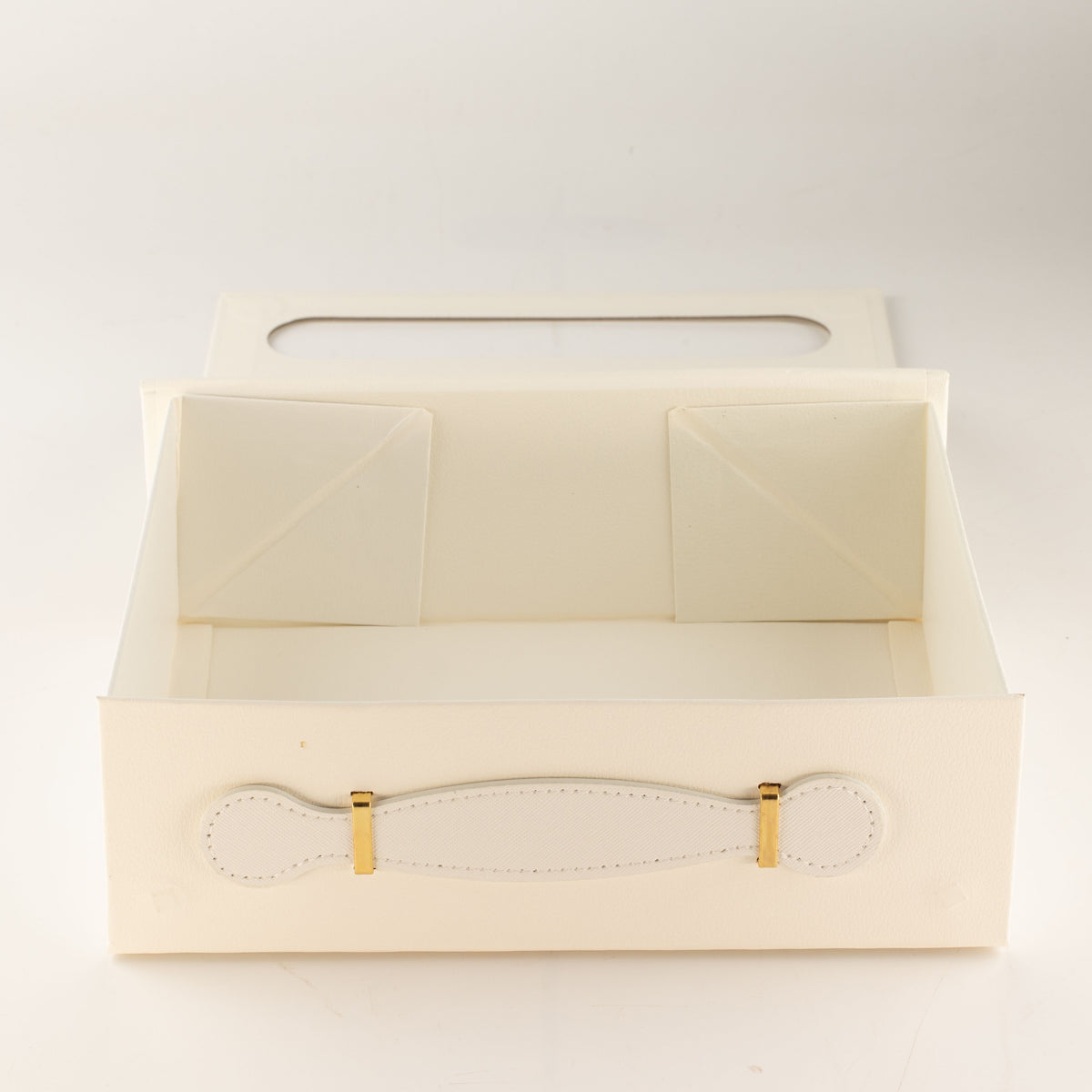 Flat Pack Gift Box - Med Hamper  (24x18.2x8cm) - White