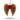 Gold Xmas Angel Wing & Heart - black detail