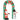 HOMCOM Aufblasbarer Torbogen mit Weihnachtsmann und Schneemann, LED-Beleuchtung, integriertes Gebläse, 198 x