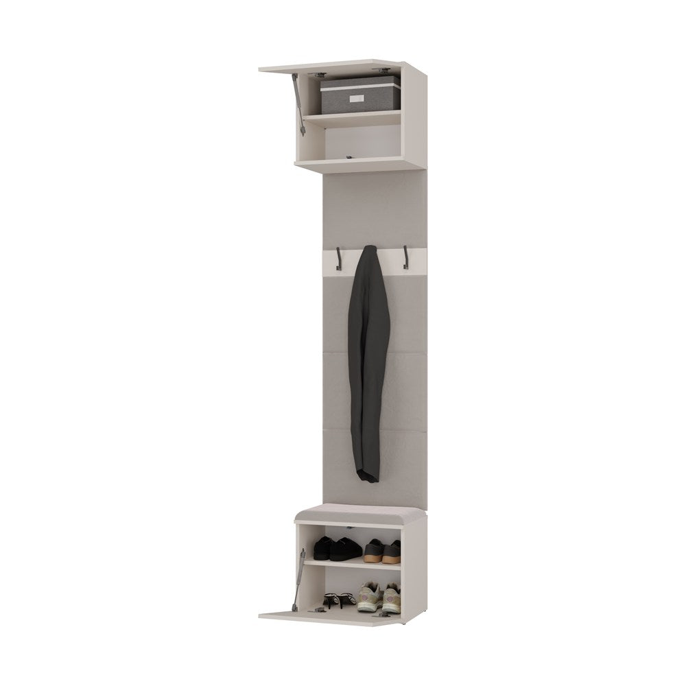 Garderobe Kleiderpaneel HAGA 1W KASCHMIR BEIGE – Produktabbildung 2